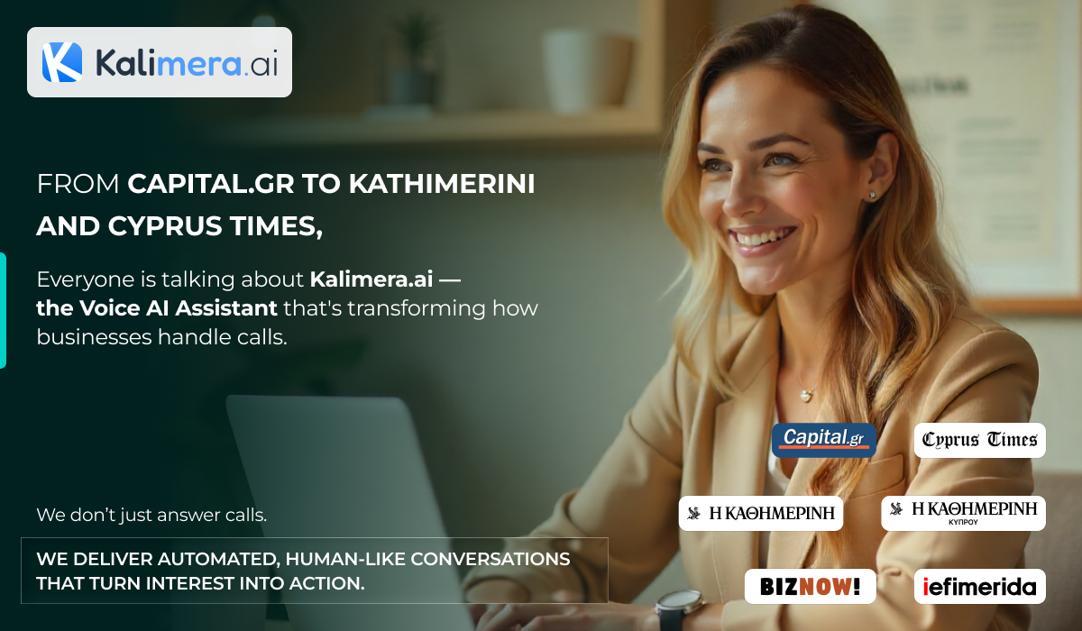 Όταν τα Μέσα Μιλούν, η Αγορά Ακούει: Γιατί Όλοι Μιλούν για το Kalimera.ai