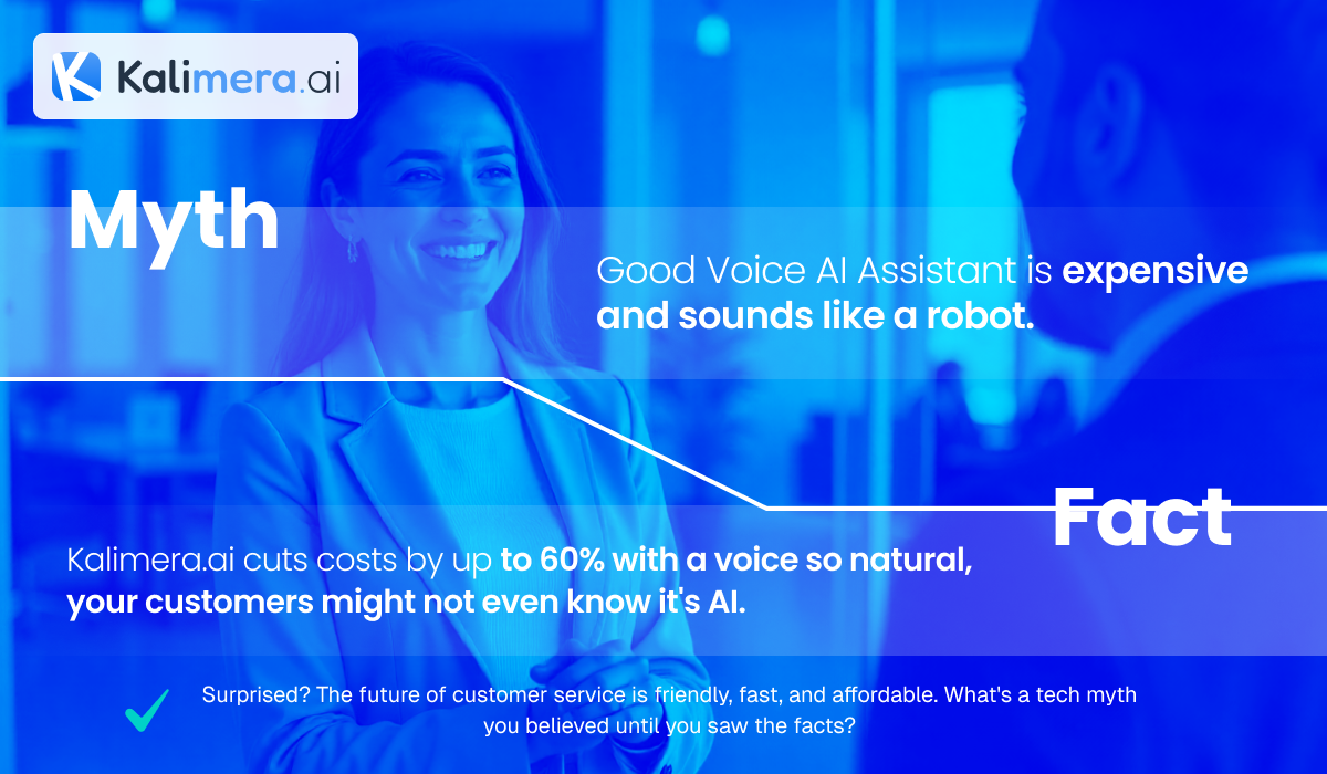 Διαψεύδοντας το Μύθο: Πώς η Kalimera.ai Παρέχει Αξιοπρεπή, Ανθρώπινη Φωνητική ΤΝ