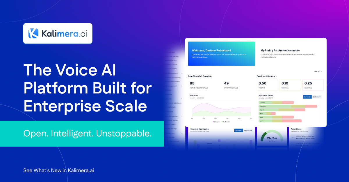 Η Τελευταία Κυκλοφορία της Kalimera.ai: Αυτό Είναι το Μέλλον της Φωνητικής ΤΝ για Επιχειρήσεις